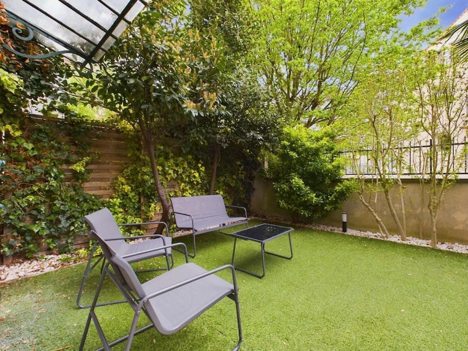 Appartement Renove -Jardin Prive A Rueil-Malmaison Exterior foto